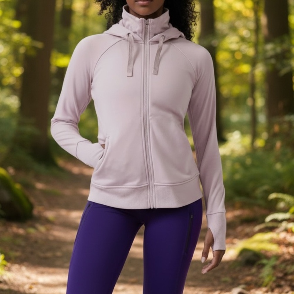 (NWT) ATHLETA Triumph Hoodie In Shasta Purple